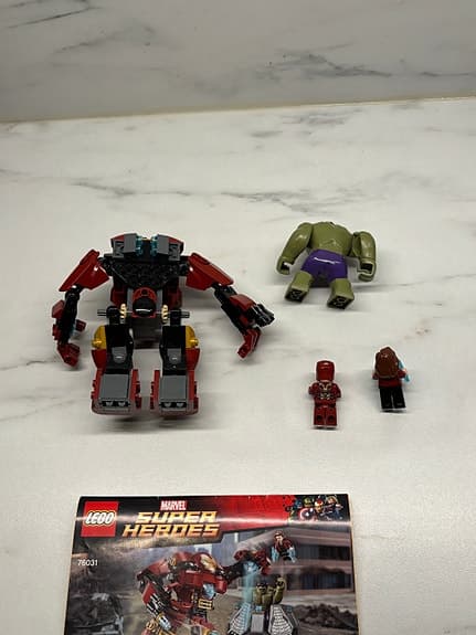 LEGO Marvel Super Heroes byggsats med figurer big fig hulk