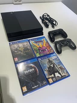 PlayStation 4 med spel