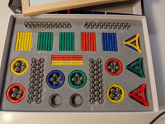 M-TIC Magnetisk Byggsats, 320 delar