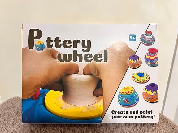 Pottery Wheel Leksak för barn 5+ år blå