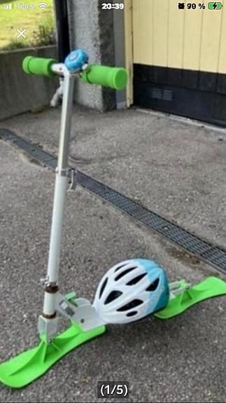 Scooter snö spark cykel barn .