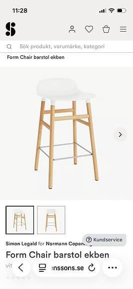 Design barstolar Normann Copenhagen