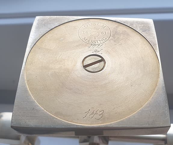 Set om 2 : Gusum MINI- Mässing Ljusstake