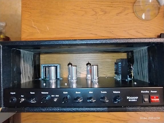 Rörförstärkare Madamp M15Mk1,  gitarförstärkare
