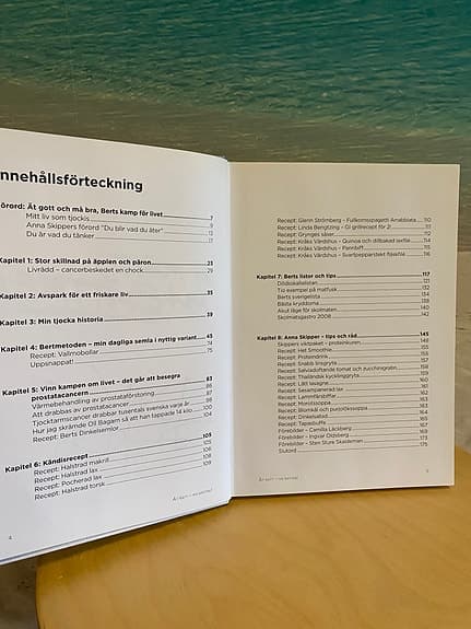 Boken Ät rätt, må bättre! Anna Skipper & Bert Karlsson. Signerad. Ny!
