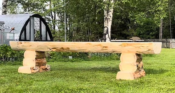 Ljugarbänk/trädgårdsbänk