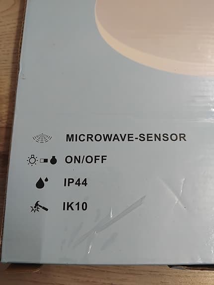 Helt ny Hestia Art 603041 LED-plafond med sensor och nödljus