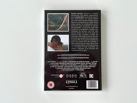 Danny Way - Waiting For Lightning - DVD - RARE FIND