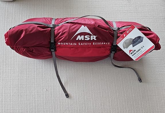 MSR Hubba Hubba LT 3 + Footprint. (Säljs ej i EU).