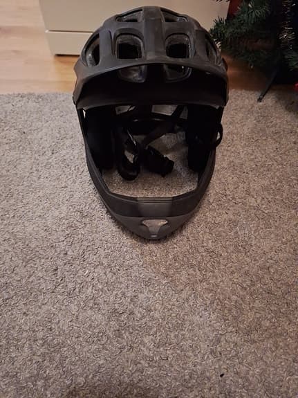 Downhill hjälm barn TSG Svart och Grå