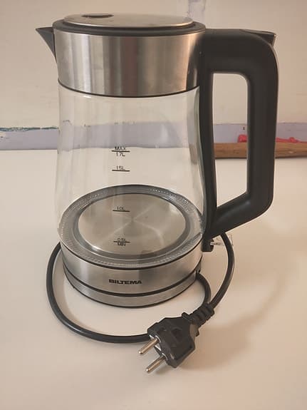 Biltema 1,7 liter vatten kokare 1850–2200 W