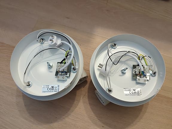 Hyssna Taklampa LED 3-L IP20, vit