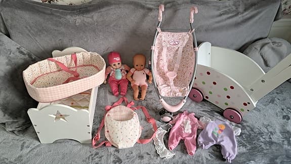 Jätte fina leksaker för en liten tjej  1-2 år