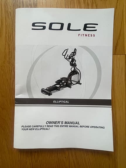 Crosstrainer Sole E35