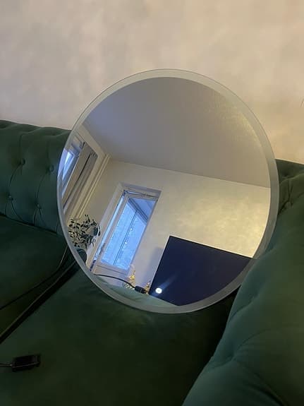 Spegel med led light