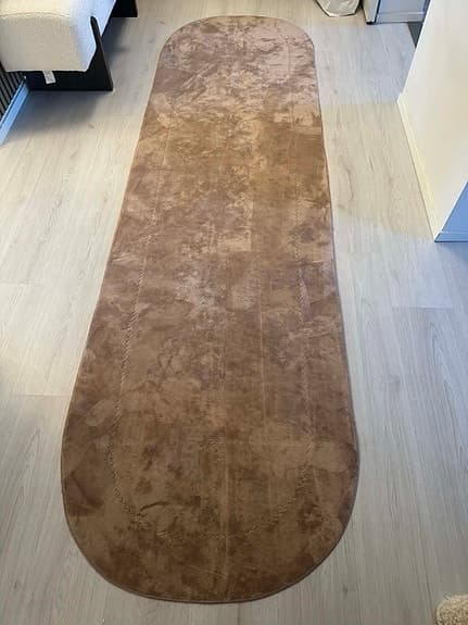 4st bruna/ljusbruna mattor