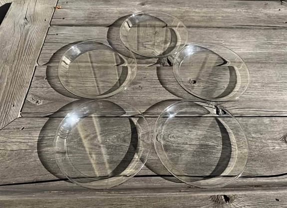 Svenskt Tenn Glas Tallrikar 5-pack