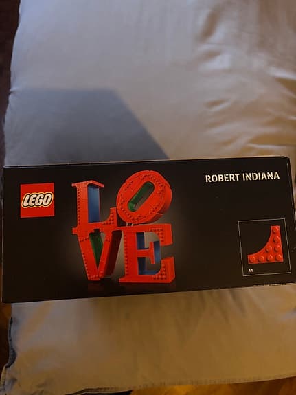LEGO Robert Indiana Art LEGO-set