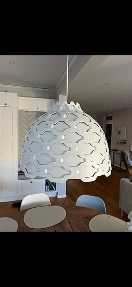 Louise Poulsen Shutters taklampa, vit