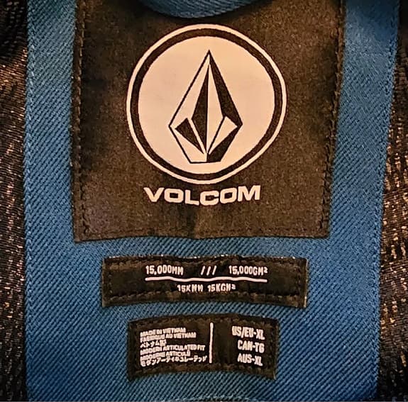 Volcom Men's Articulated Modern Fit Snowboard Pants  - size Xlarge