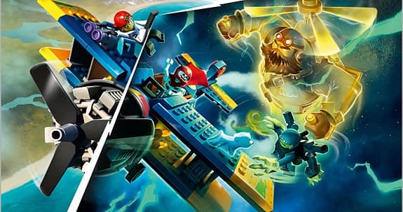 LEGO Hidden Side El Fuego's Stunt Plane 70429