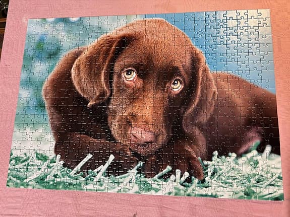 Pussel 3st pussel hundvalpar hund hundar 500 1000 bitar