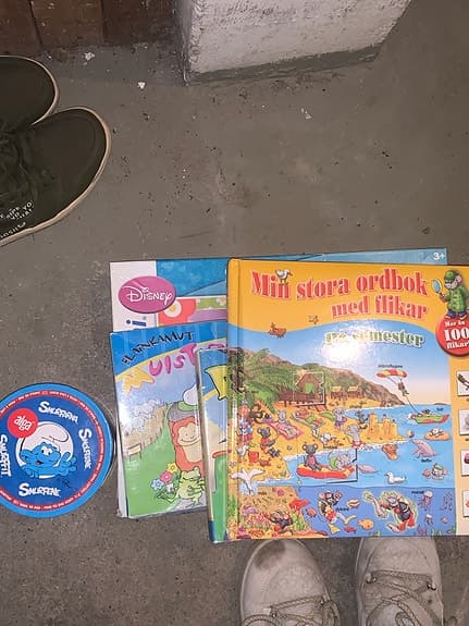 4 Spel (med 1 bok)