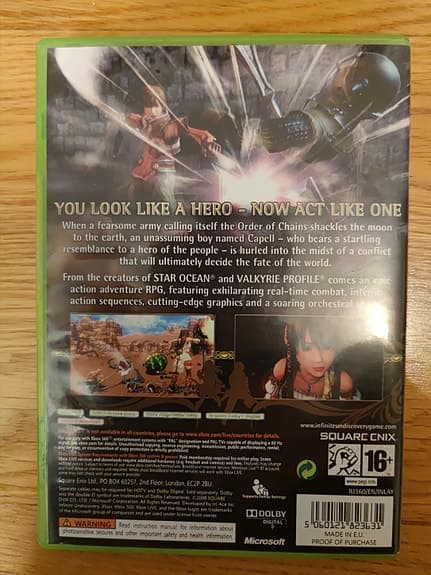 Infinite Undiscovery Xbox Series, One, 360