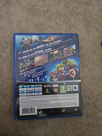 Lego Marvel Avengers Playstation 4-spel