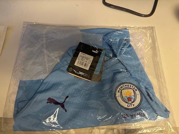 Fotbollströja Manchester City Hemmatröja 2019/2020 Barn