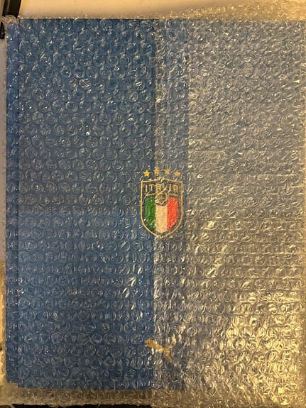 Fotbollströja Italien Hemmatröja 2022-23 Autentisk (In Box)