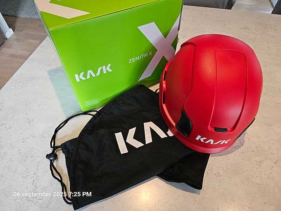 Ny Kask Zenith X Hjälm Röd
