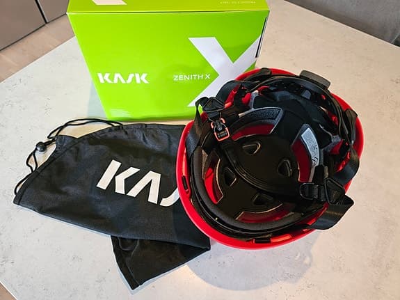 Ny Kask Zenith X Hjälm Röd
