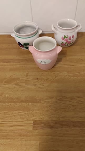 Tre skålar