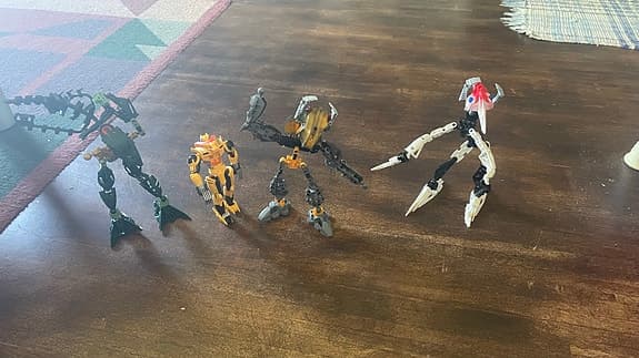 LEGO Bionicle byggfigurer