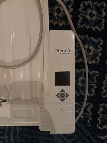Otermo elektrisk panelvärmare med digital termostat