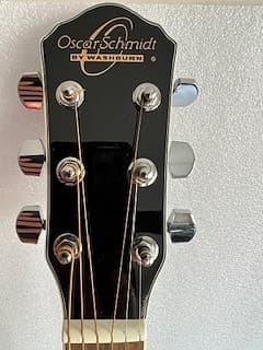Western, Oscar Schmidt akustisk gitarr