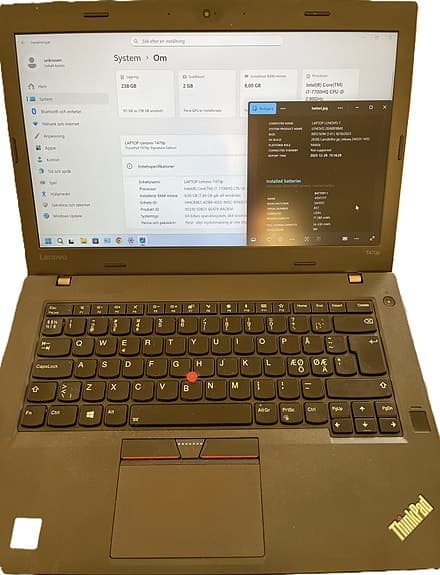Lenovo ThinkPad T470 14"