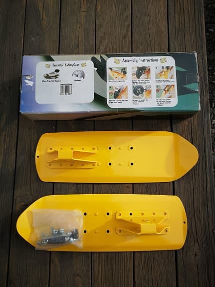 Tricksparkcykel på vintern? Snow Glider!