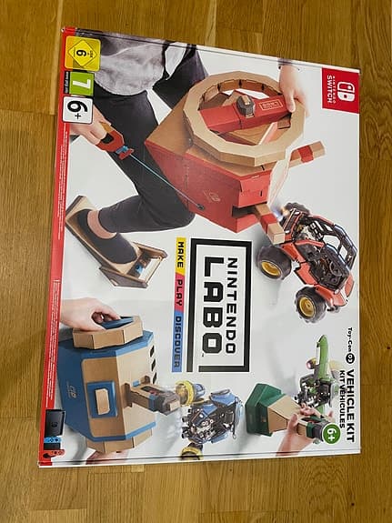 Nintendo Labo toy-con-03: Vehicle Kit.