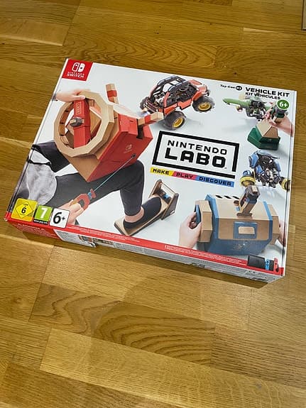 Nintendo Labo toy-con-03: Vehicle Kit.