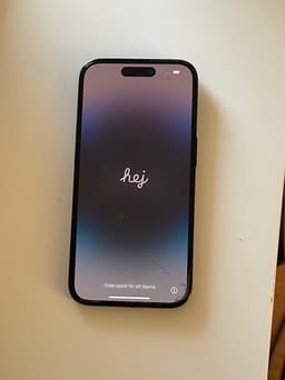 Apple iPhone 14 Pro 128 GB svart