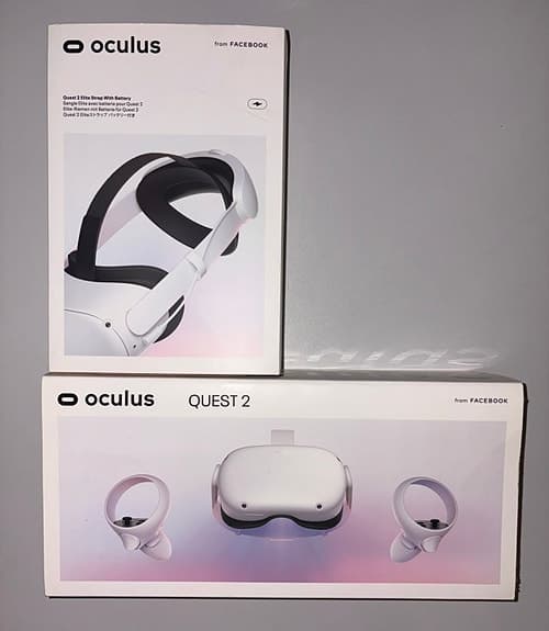 Oculus Quest 2 VR 256 GB  + Elite Strap with battery