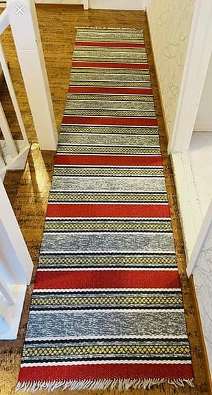 Plastmatta i fint begagnat skick