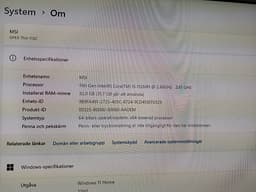 MSIGF63 Thin 11SC-1481NEU