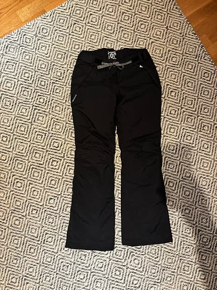 Snowboard täckbyxor svarta stl 36