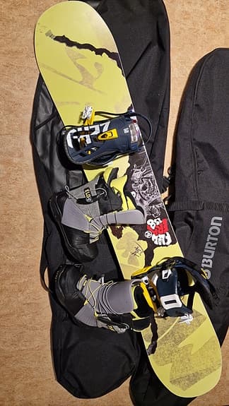 FOLW Snöbord full utrustning