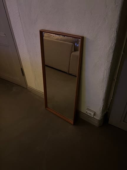 Spegel "Rosita" Fröseke AB Nybrofabriken 1900-talets mitt