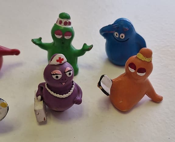 Samlarfigurer, samtliga i Barbapapa familjen!