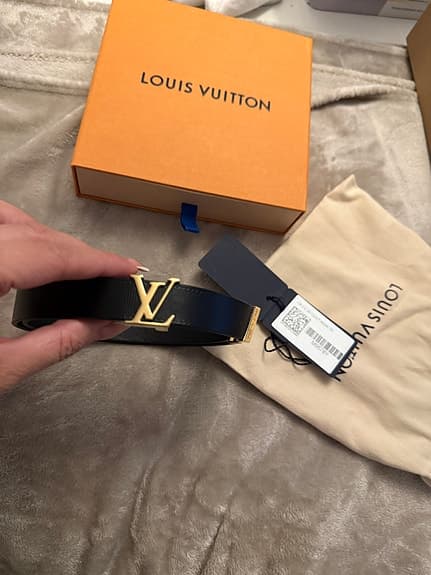 Louis Vuitton midjebälte bälte storlek 70, modell 20 mm!